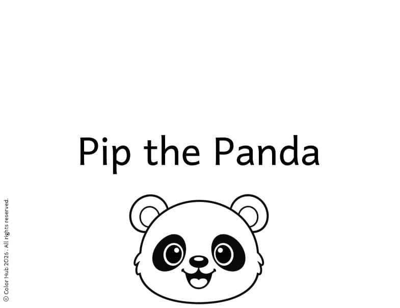 Cover of Story of Pip the Panda